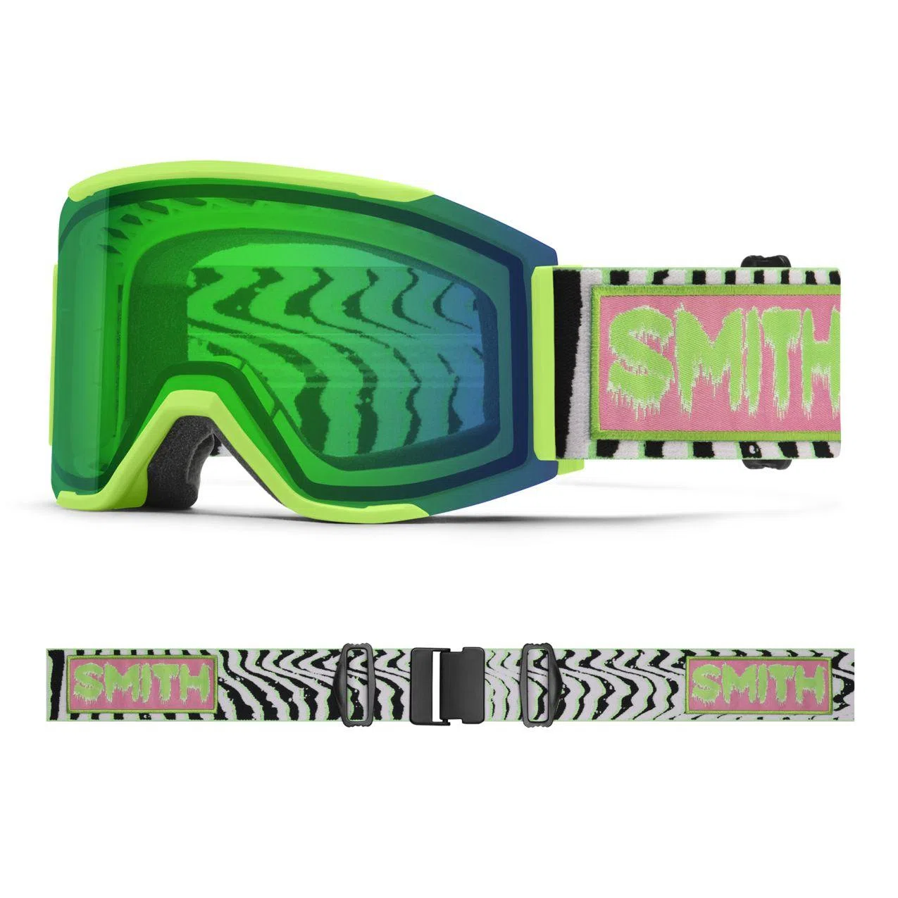 Smith Optics Snow Goggles M00757 Squad Mag Low Bridge Fit Goggles - view 29
